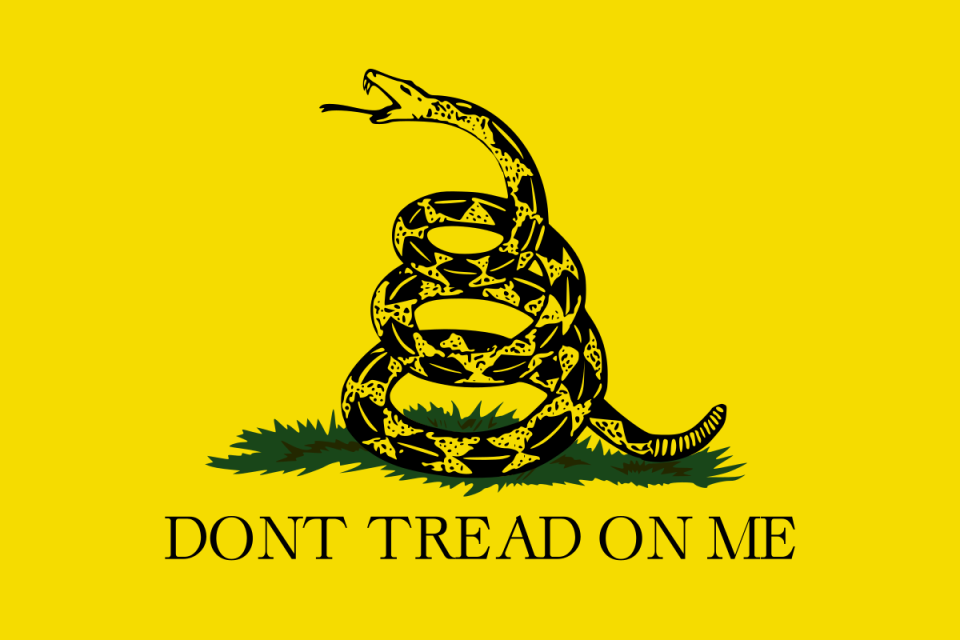 Gadsden Flag came to prominence during the Revolutionary War