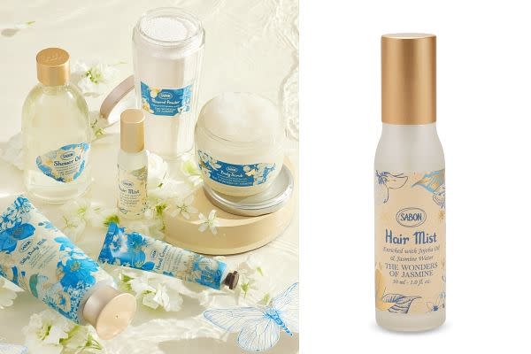 SABON 璀璨茉莉護髮香噴霧 圖片來源：品牌提供