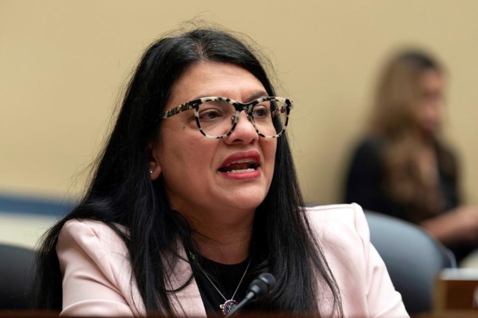 Rep. Rashida Tlaib (D-Mich.), also weighed in on the response, tweeting, “From UM to Vanderbilt to USC to Columbia, students across our country are being retaliated against for using their constitutional rights to protest genocide. It’s appalling.” AP