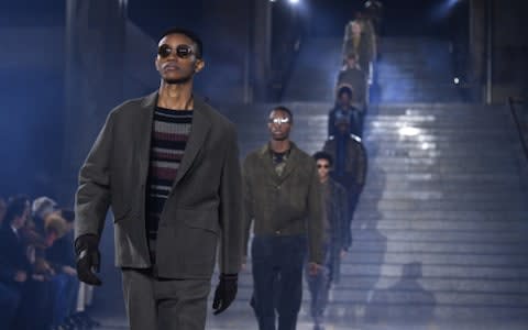 Ermenegildo Zegna autumn/winter 2019 at Milan Men's Fashion Week - Credit: DANIELE VENTURELLI/Getty Images