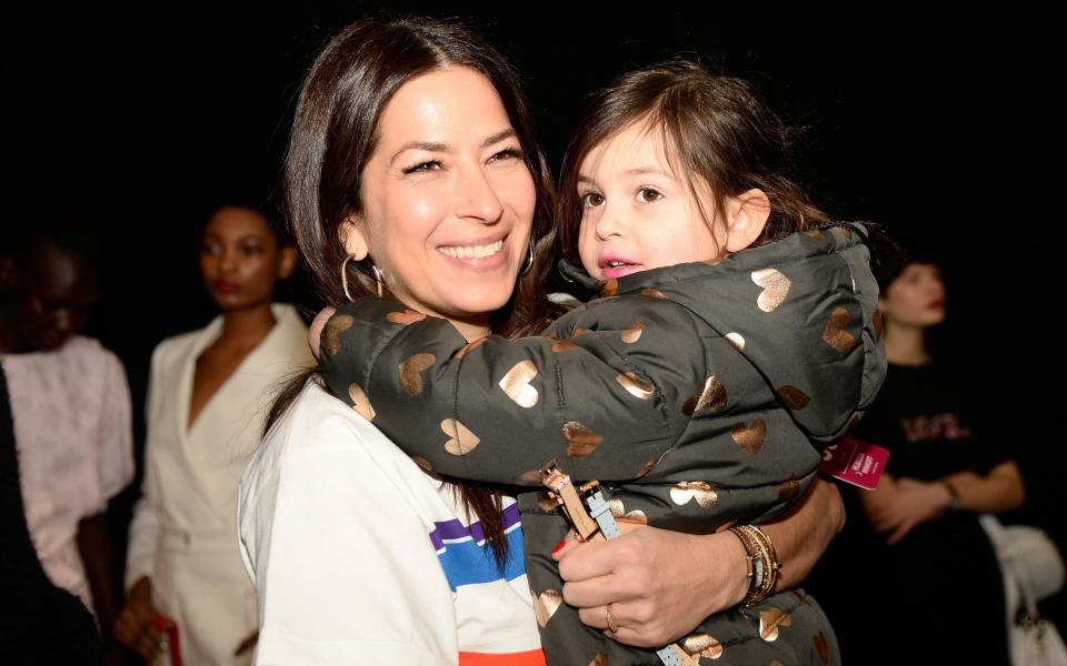 Designer Rebecca Minkoff and her daughter