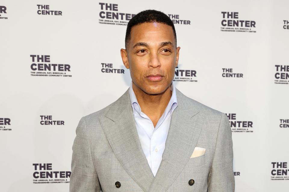 NEW YORK, NEW YORK - APRIL 13: Don Lemon attends the 2023 Center Dinner at Cipriani Wall Street on April 13, 2023 in New York City. (Photo by Cindy Ord/Getty Images)