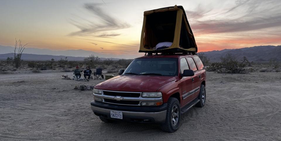 2001 chevy tahoe gmt800 roof tent