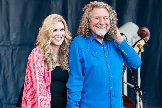 <p>Erika Goldring/Getty</p> Alison Krauss and Robert Plant