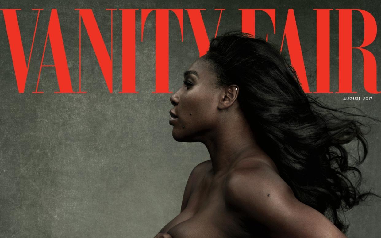 Serena Williams on the cover of Vanity Fair - Annie Leibovitz / Vanity Fair