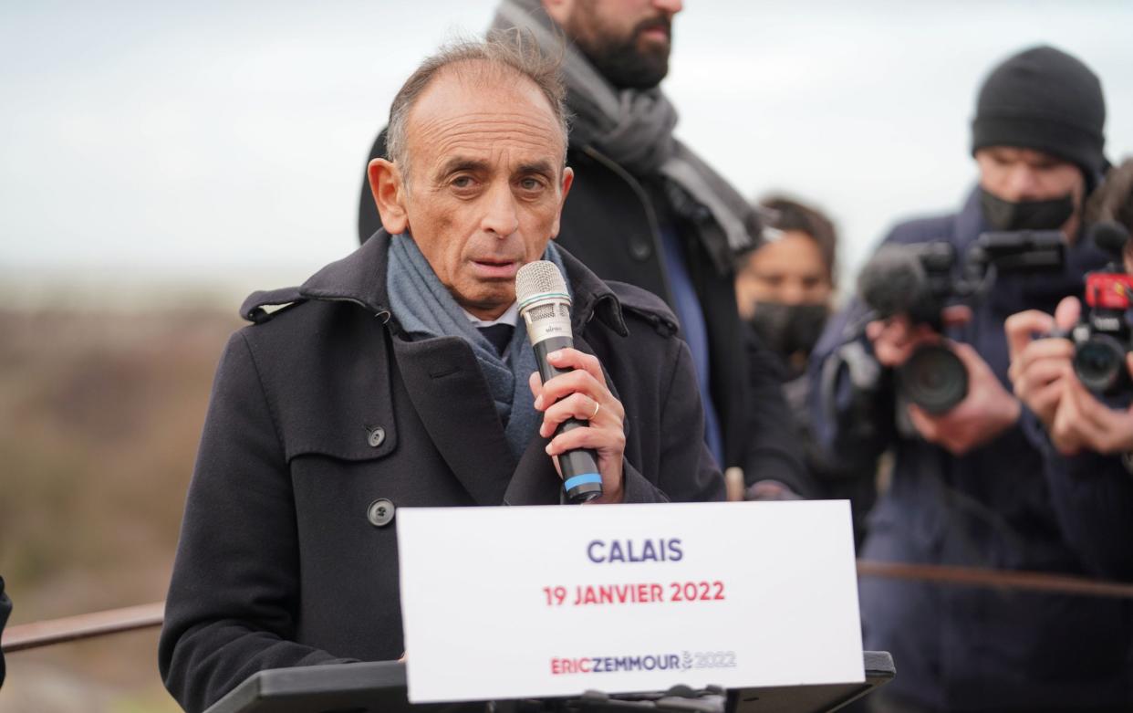 'Macron's Europe is a fictitious Europe', says Eric Zemmour - Sylvain Lefevre /Getty Images Europe 