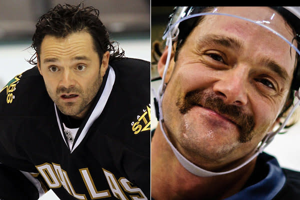 Cal Clutterbuck's fine mustache takes us all beck to a more