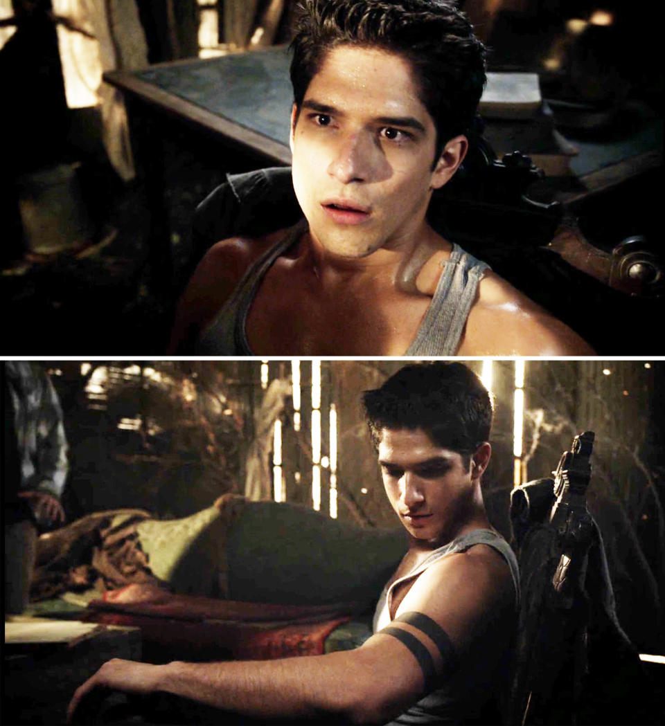 Screenshots from "Teen Wolf"