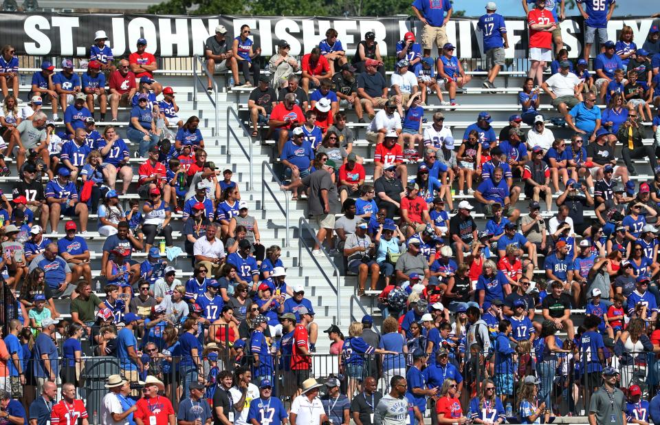 All of the available tickets for Bills training camp have already been claimed.