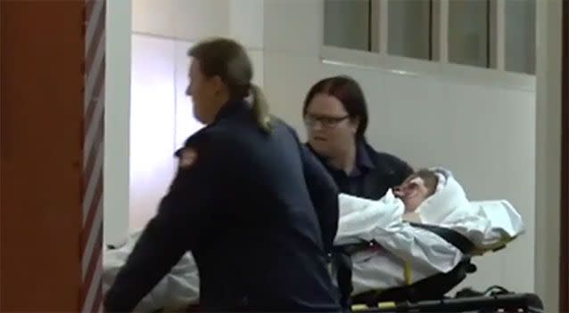 Hugh is currently recovering in hospital. Image: 7news