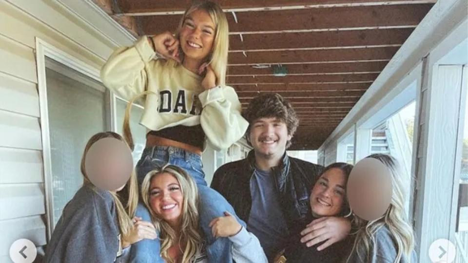 <div>Ethan Chapin, 20, Xana Kernodle, 20, Madison Mogen, 21, and Kaylee Goncalves, 21, along with the women's two other roommates in Kaylee Goncalves' final Instagram post, shared the day before the slayings. (@kayleegoncalves/Instagram)</div>