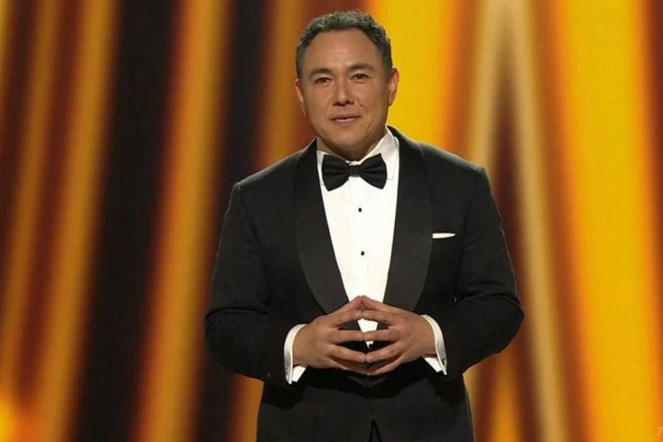 Sam Pang at the Logies host in 2023