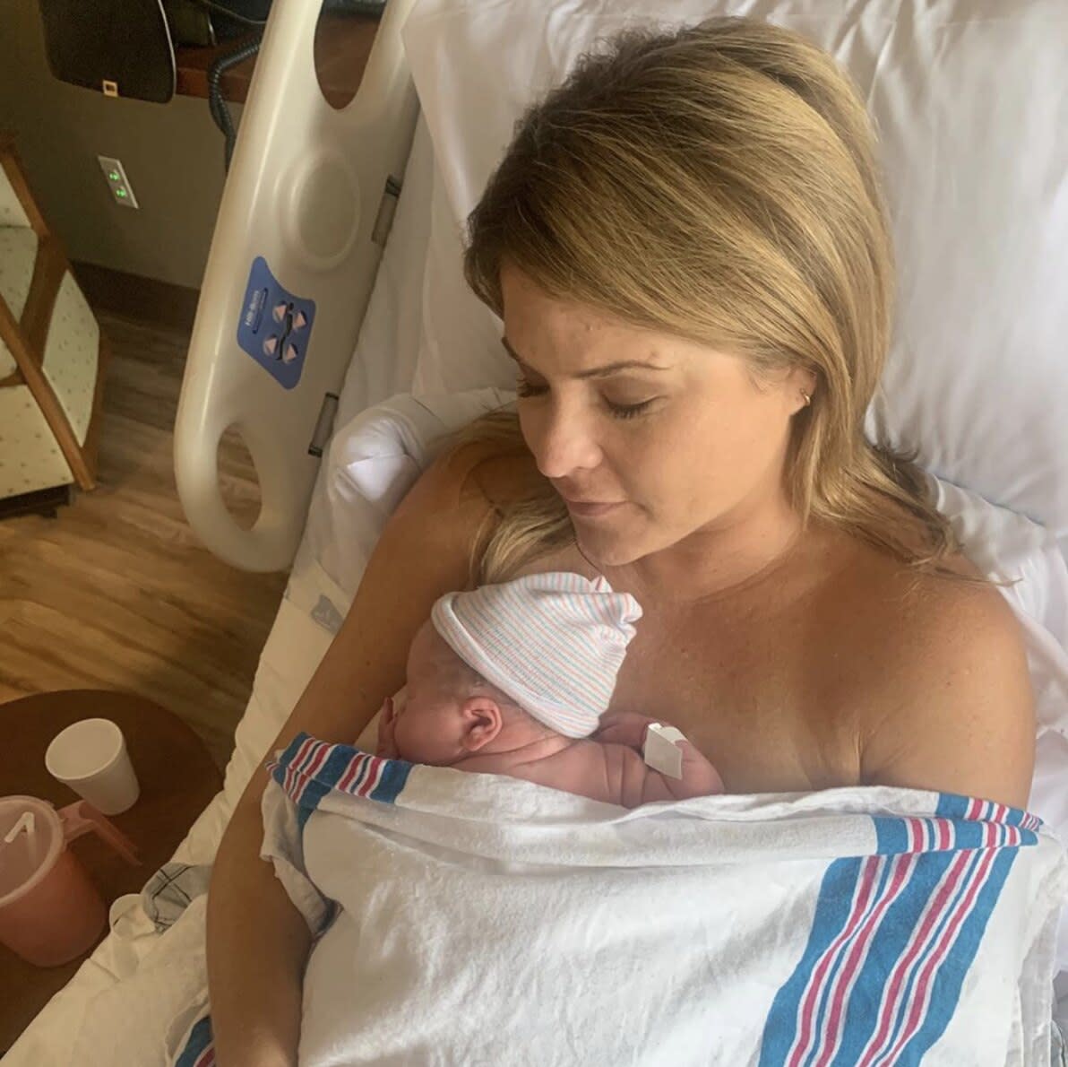 Baby Hal is the third child for Jenna and Henry Hager. The couple has two daughters as well, Margaret and Poppy Louise Hager. "Hal came into the world Friday, August 2, 2019 at 9:02am and our life has never been sweeter."