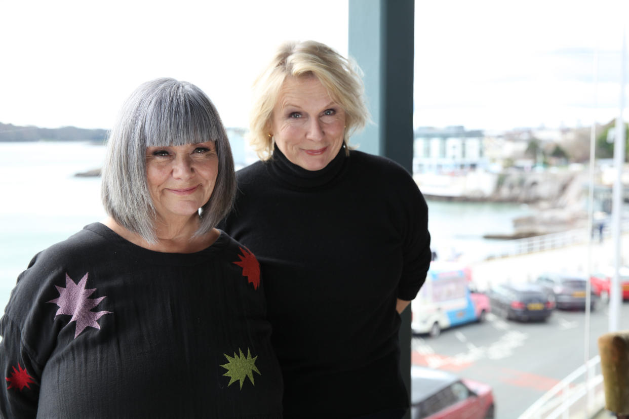 Dawn French, and Jennifer Saunders for imagine...French & Saunders: Pointed, Bitchy, Bitter. (BBC)