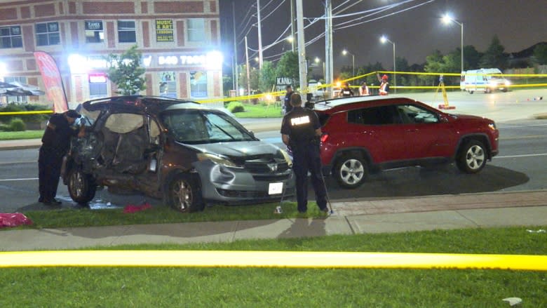 Woman, 42, dead after collision between van and tractor trailer in Brampton