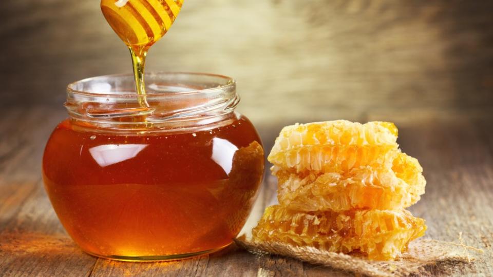 Honey gets crystallised if kept in the fridge. 