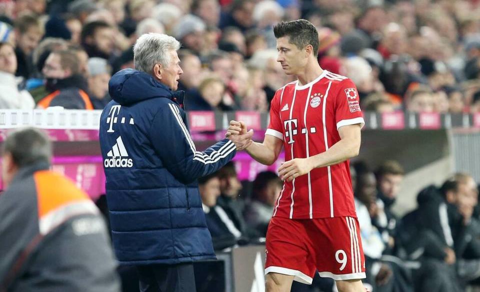 So huldigt Heynckes Lewandowski