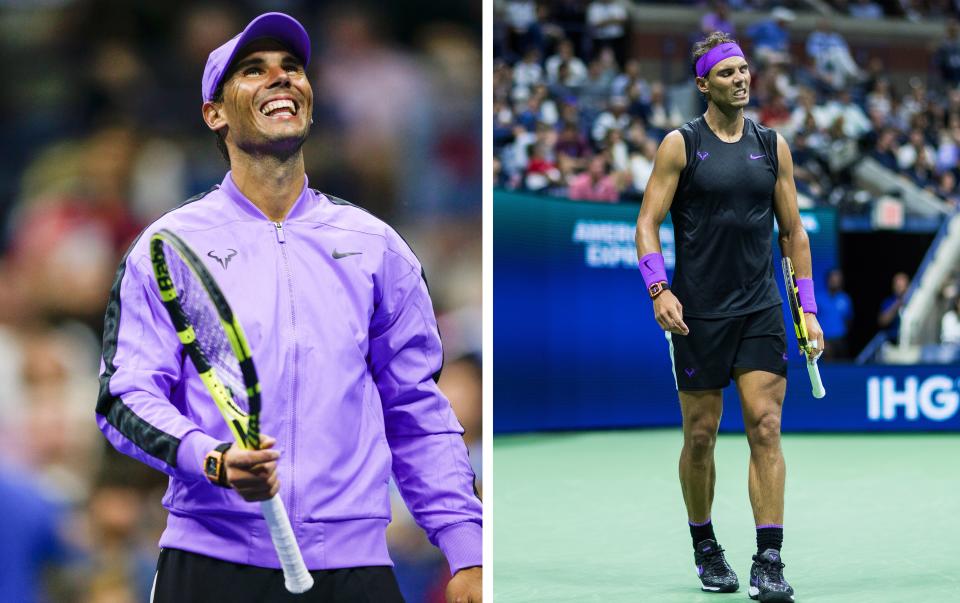 Rafael Nadal in two Big Fits.