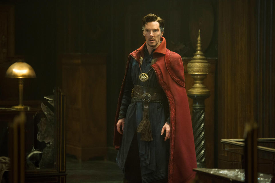 Dr. Strange in costume