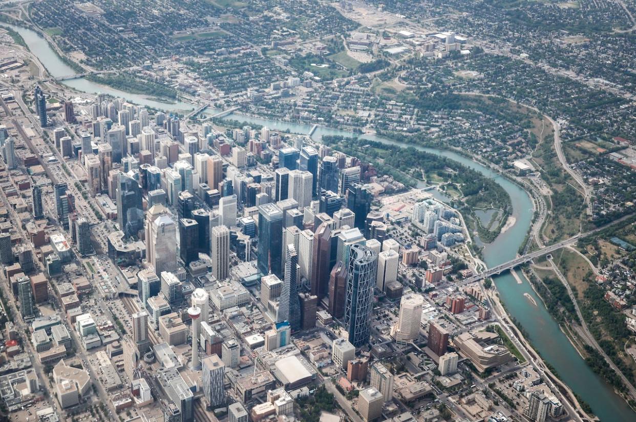 Hiring challenges are expected to ease in Calgary over the next couple of years, but some sectors — including construction, retail, education and hospitality — could face labour shortages for the next decade. (Jeff McIntosh/The Canadian Press - image credit)