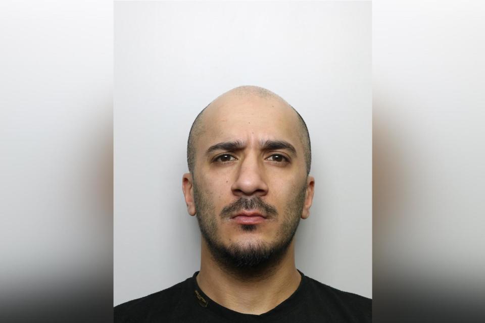 Usman Ali (34) of Park Drive, Huddersfield, was sentenced to eight years in custody for two counts of rape against one victim (West Yorkshire Police)