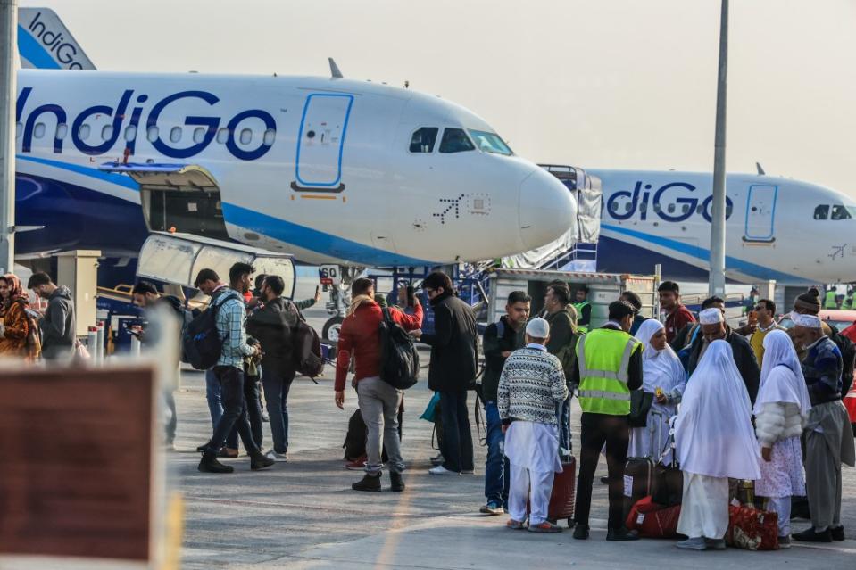 IndiGo has received a torrent of criticism of late over poor service and low standards. NurPhoto via Getty Images