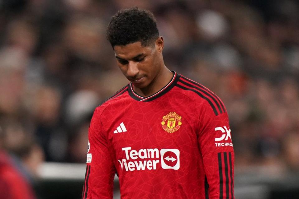 Rashford may be on the bench for the FA Cup final (PA Archive)