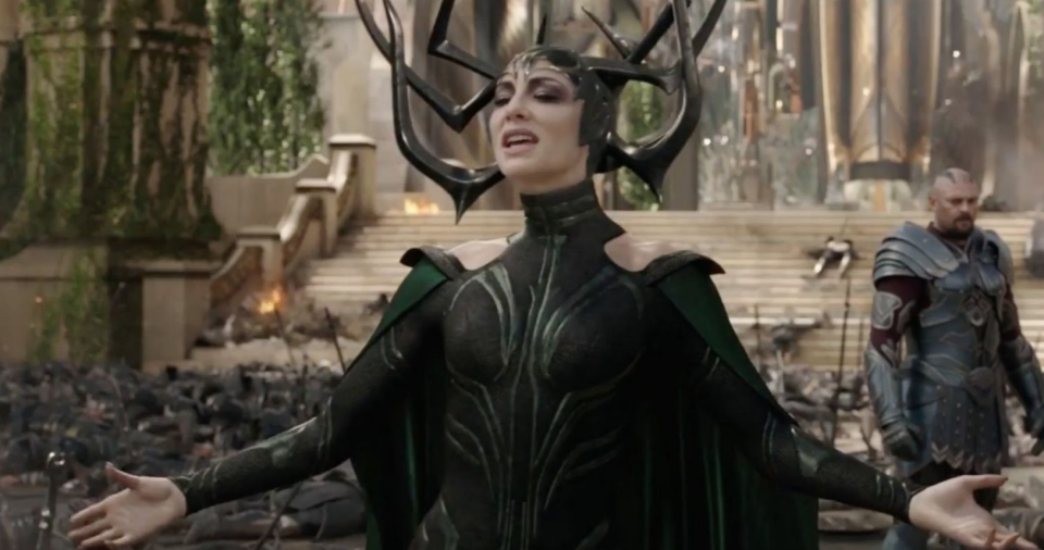 Cate plays The Goddess of Death in the latest Thor flick. Source: Marvel