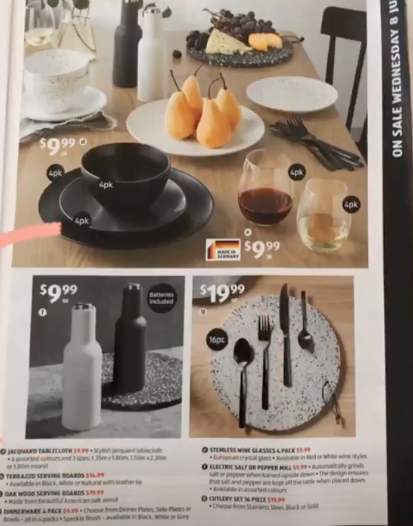 Aldi catalogue