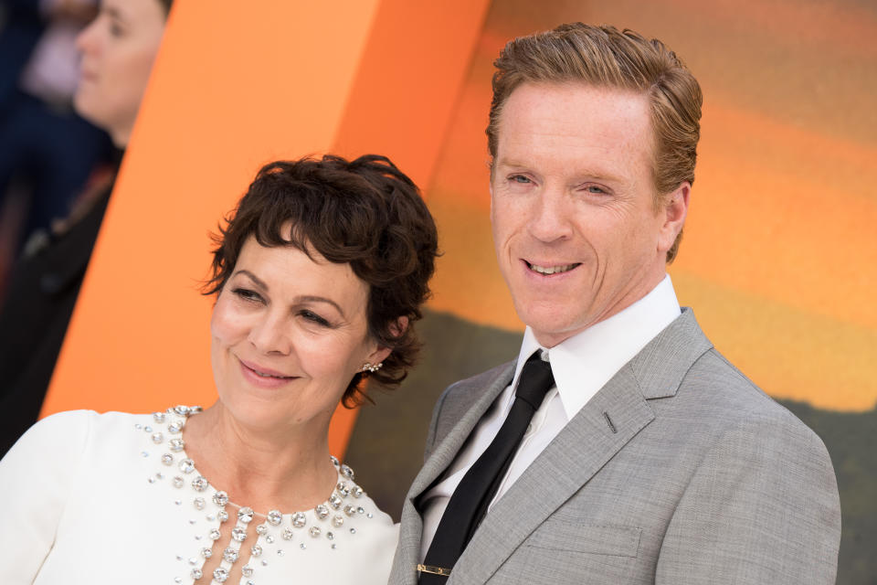 LONDON, ENGLAND - JULY 30: (L-R) Helen McCrory and Damian Lewis attend the 
