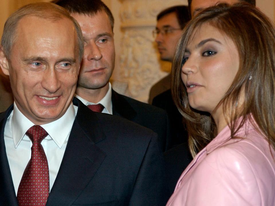 Vladimir Putin and Alina Kabaeva