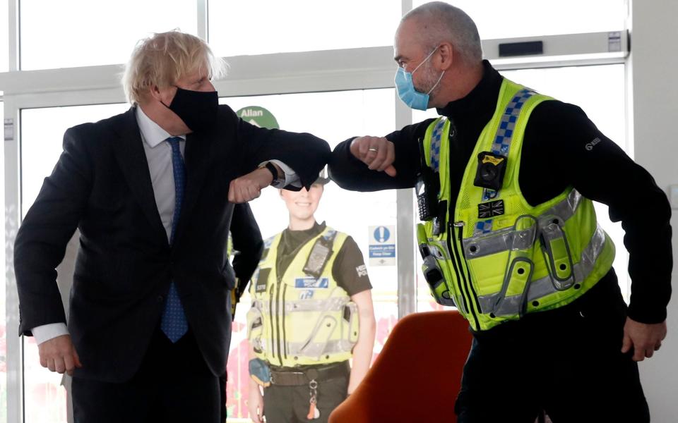 Johnson has three key pledges as part of his police reform - PA