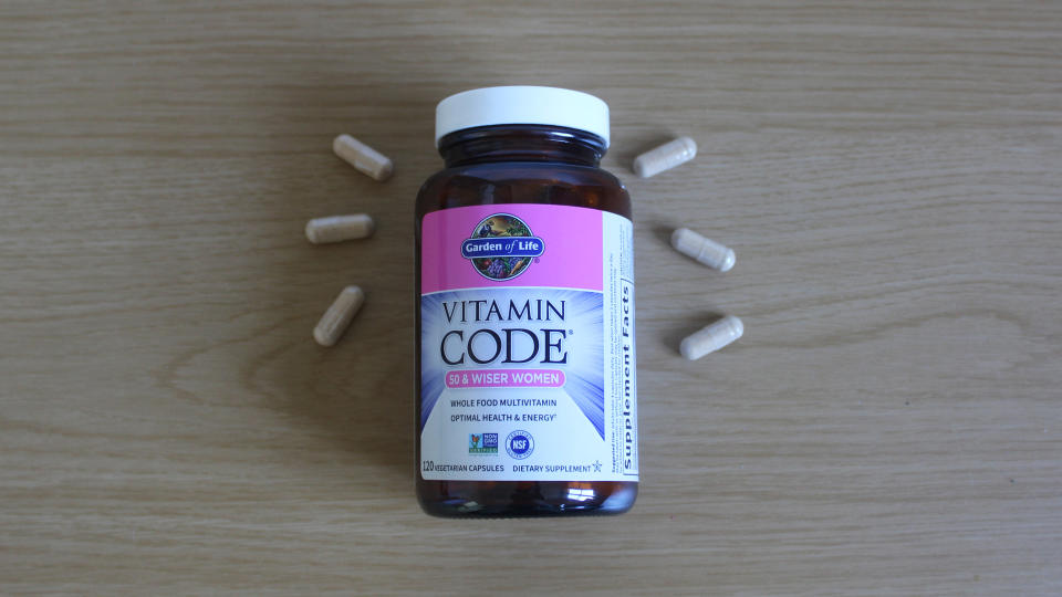 vitamin code women 50 & wiser supplement