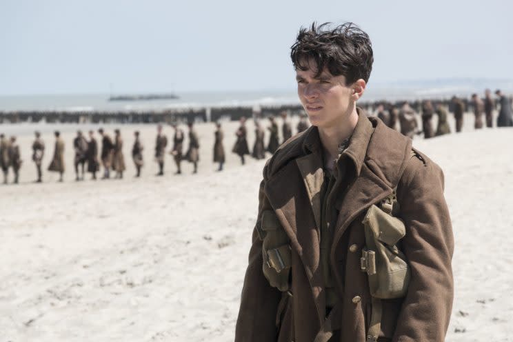 Anger... French critics are not quite to ebullient about Dunkirk as those in the UK - Credit: Warner Bros