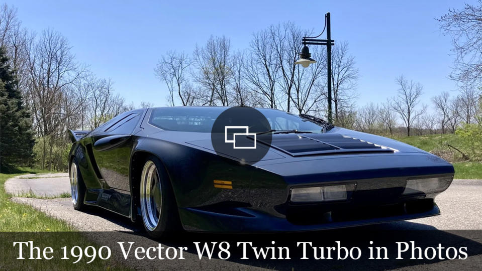 The 1990 Vector W8 Twin Turbo in Photos