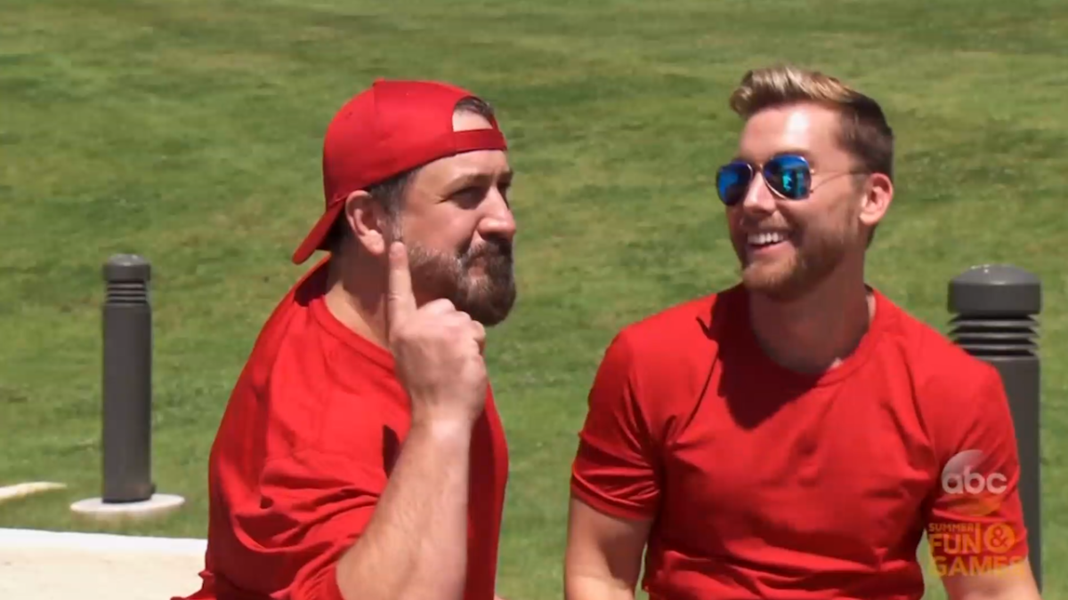 NSYNC Joey Fatone finds out Lance Bass is