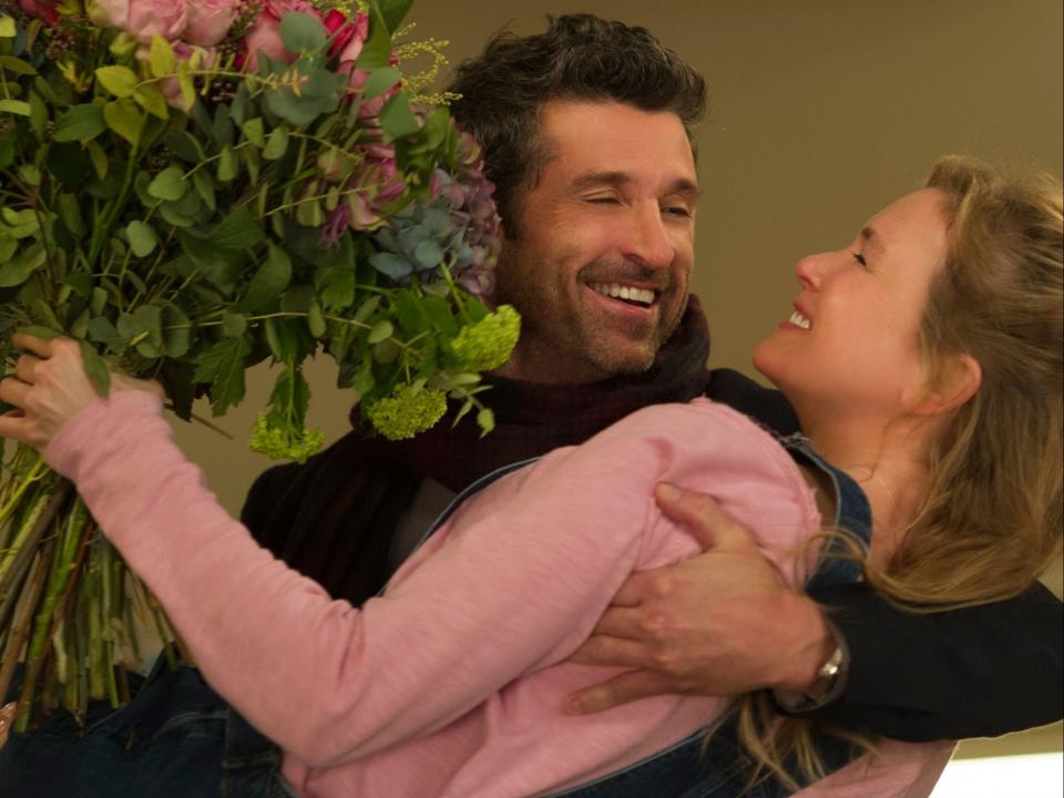 Patrick Dempsey and Renee Zellweger in Bridget Jones’s BabyRex