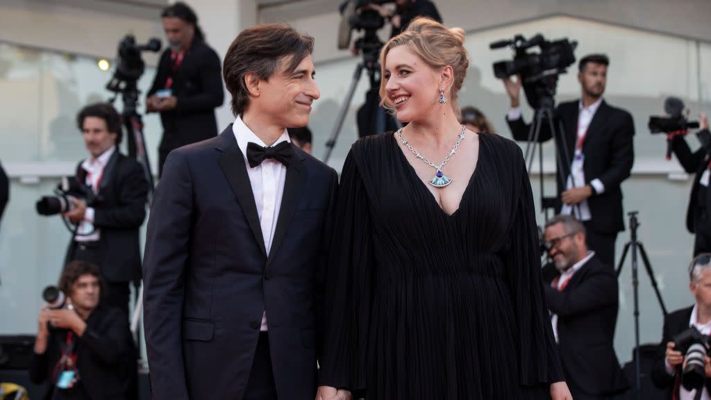 <span class="caption">How Greta Gerwig and Noah Baumbach Met</span><span class="photo-credit">Alessandra Benedetti - Corbis - Getty Images</span>