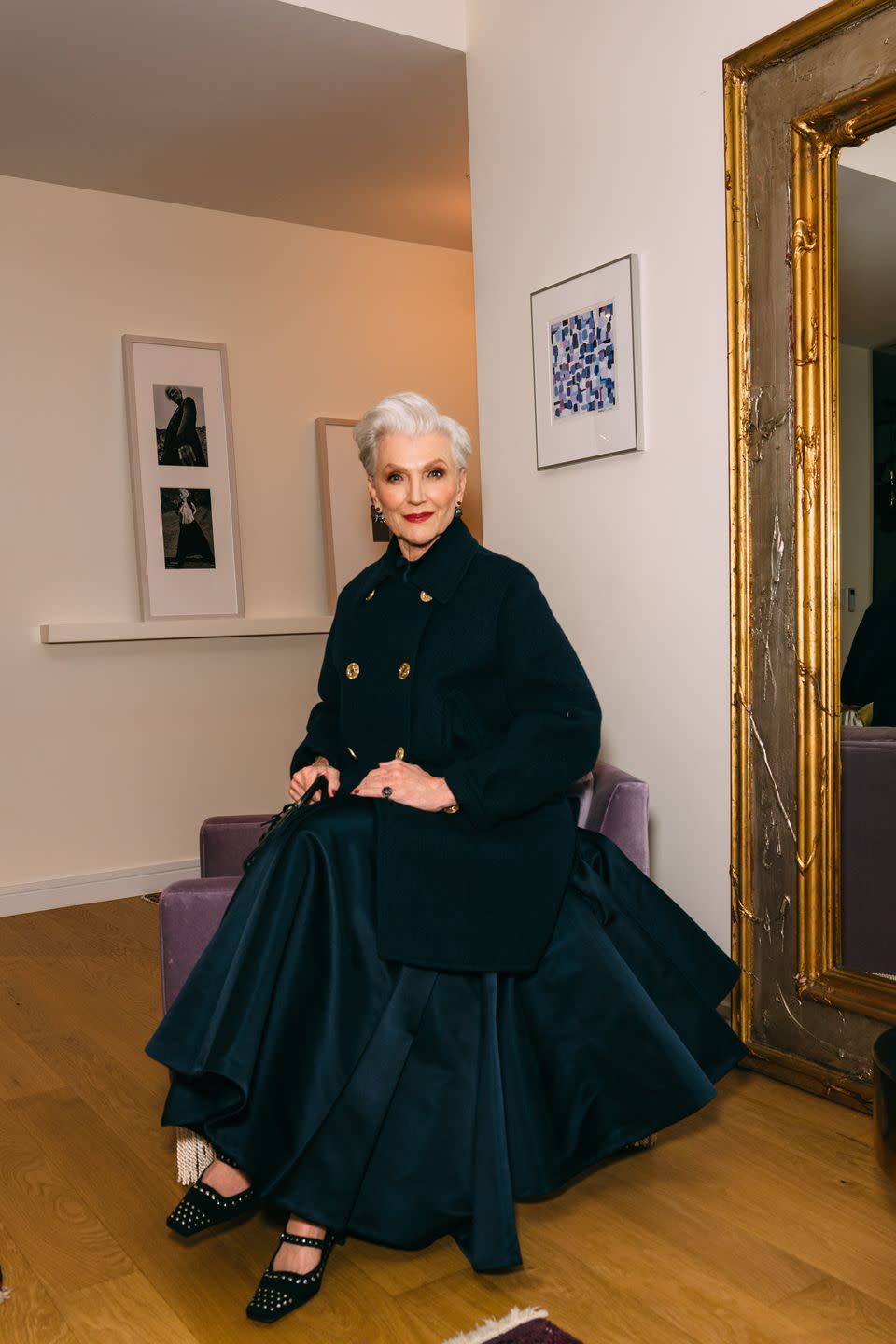 maye musk wearing dior for the guggenheim international gala