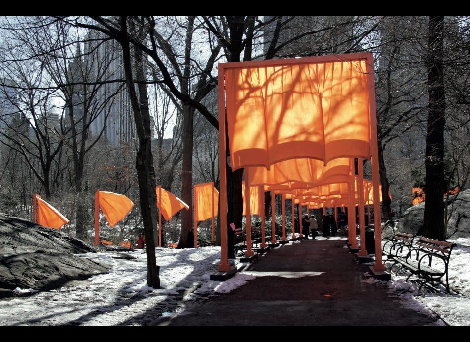 Wolfgang Volz  Christo and Jeanne-Claude  "The Gates, Central Park,  New York City, 1979-2005"