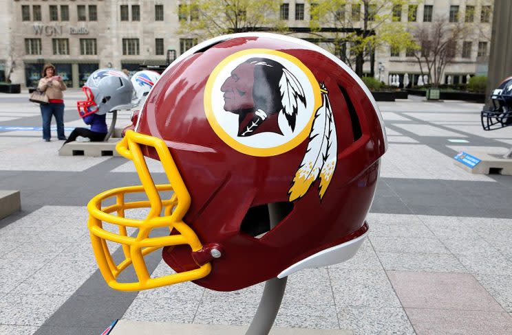 You can print this Washington Redskins on any T-shirt you please. (Getty Images)