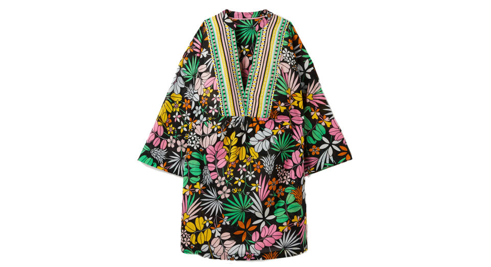 Wide Sleeve Cotton Kaftan