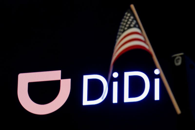 FILE PHOTO: China's Didi Global Inc. debuts on New York Stock Exchange