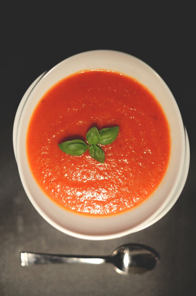 Roasted Red Pepper Tomato Soup