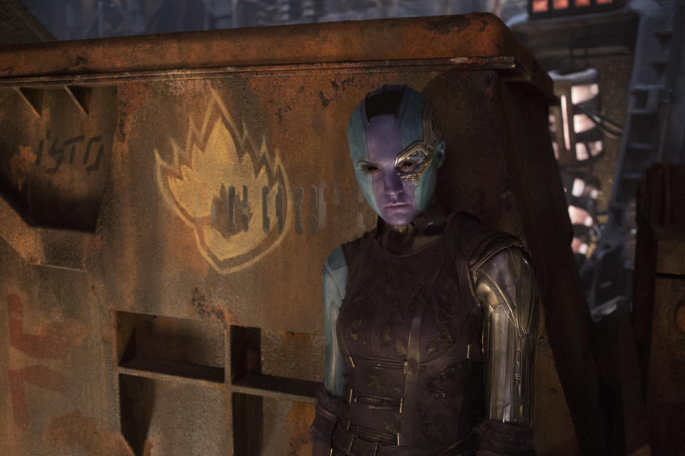 Karen Gillan as Nebula in 'Guardians of the Galaxy Vol. 2'