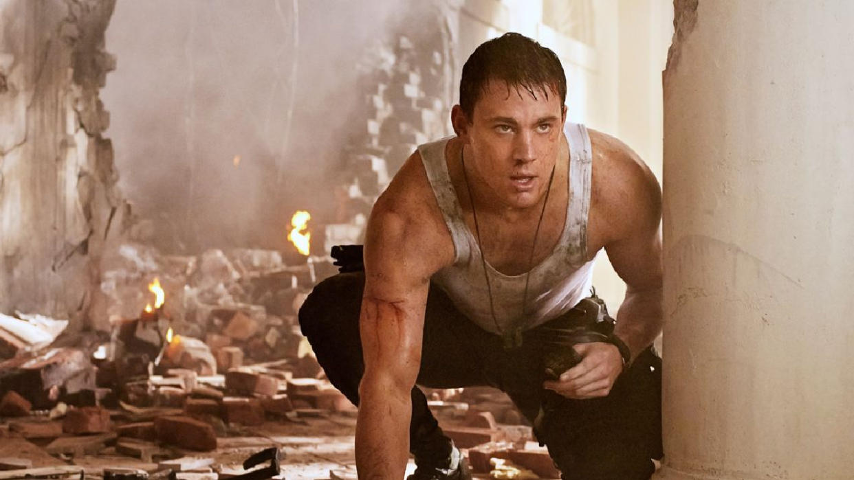  Channing Tatum in White House Down. 