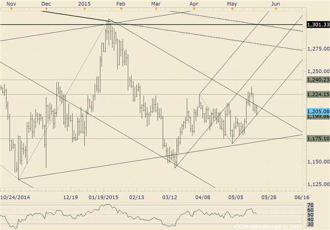 Gold Finds 1200 Support