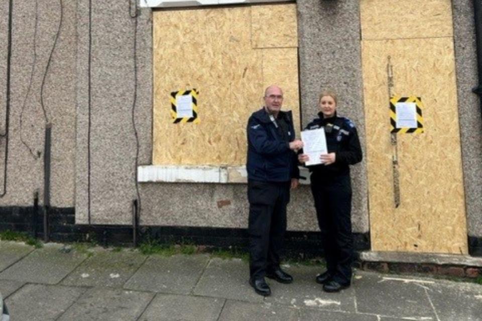 A County Durham house which has served as a hub for antisocial behaviour has been closed by police and the council Credit: DURHAM CONSTABULARY <i>(Image: Durham Constabulary)</i>