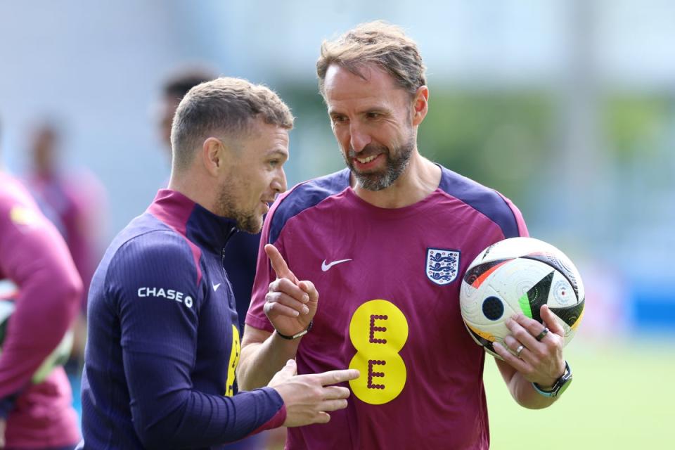 Gareth Southgate wearing the Oura Ring (Getty Images)