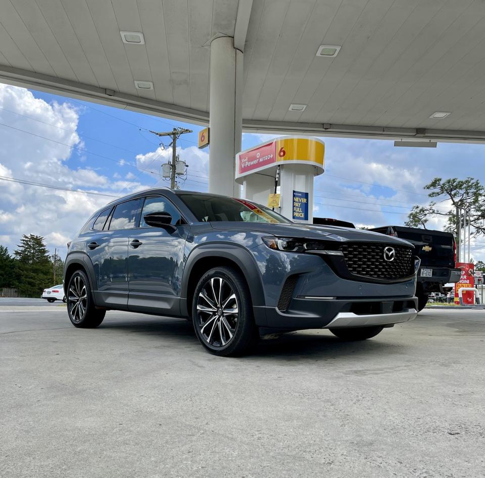 mazda cx 50 at fuel pumps